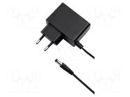 Power supply: switching; mains,plug-in; 24VDC; 1A; 24W QOLTEC