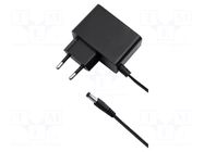 Power supply: switching; mains,plug-in; 24VDC; 1A; 24W QOLTEC