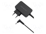 Power supply: switching; mains,plug-in; 20VDC; 3.25A; 65W QOLTEC