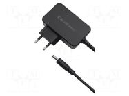 Power supply: switching; mains,plug-in; 19.5VDC; 2.31A; 45W QOLTEC