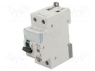 RCBO breaker; Inom: 6A; Ires: 30mA; Max surge current: 250A; 230VAC LEGRAND