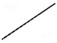 Drill bit; for metal; Ø: 3.5mm; L: 165mm; high speed steel; blister ALPEN-MAYKESTAG