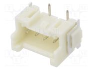 Socket; wire-board; male; XA; 2.5mm; PIN: 4; SMT; 250V; 3A; -25÷85°C JST