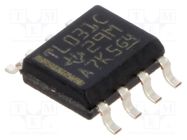 IC: operational amplifier; 1.1MHz; Ch: 1; SO8; ±5÷15VDC,10÷30VDC TEXAS INSTRUMENTS