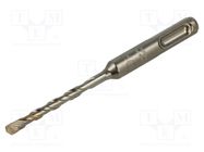 Drill bit; for concrete; Ø: 5mm; L: 110mm; SDS-Plus® FISCHER