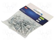 Rivet; aluminium; Rivet diam: 4.8mm; L.rivet: 8mm; 50pcs. HÖGERT TECHNIK