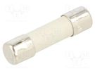 Fuse: fuse; quick blow; 4A; 250VAC; cylindrical,glass; 5x20mm; 5HF BEL FUSE