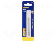 Drill bit; for concrete; Ø: 4mm; L: 80mm; cemented carbide; MASONRY IRWIN