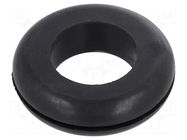 Grommet; Ømount.hole: 31.75mm; Øhole: 22.23mm; rubber KEYSTONE