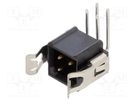 Socket; PCB-cable/PCB; male; Datamate L-Tek; 2mm; PIN: 4; THT; 800V HARWIN