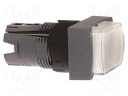 Switch: push-button; 16mm; Stabl.pos: 1; white; ZB6Z; Pos: 2 SCHNEIDER ELECTRIC