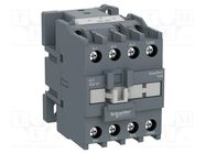 Contactor: 3-pole; NO x3; Auxiliary contacts: NO; 220VAC; 38A; 690V SCHNEIDER ELECTRIC