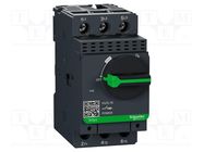 Motor breaker; 5.5kW; 230÷690VAC; for DIN rail mounting; IP20 SCHNEIDER ELECTRIC