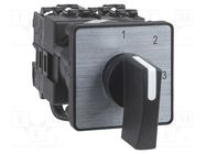 Switch: cam switch; Stabl.pos: 4; 12A; 1-2-3-4; for building in SCHNEIDER ELECTRIC