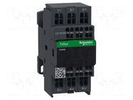 Contactor: 3-pole; NO x3; Auxiliary contacts: NC + NO; 24VDC; 12A SCHNEIDER ELECTRIC