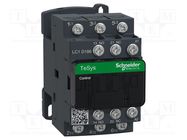 Contactor: 3-pole; NO x3; Auxiliary contacts: NC + NO; 24VAC; 18A SCHNEIDER ELECTRIC