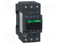 Contactor: 3-pole; NO x3; Auxiliary contacts: NO + NC; 42VAC; 40A SCHNEIDER ELECTRIC