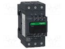 Contactor: 3-pole; NO x3; Auxiliary contacts: NO + NC; 220VAC; 40A SCHNEIDER ELECTRIC