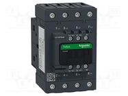 Contactor: 4-pole; NO x4; Auxiliary contacts: NC + NO; 48VAC; 60A SCHNEIDER ELECTRIC