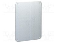 Mounting plate; W: 180mm; L: 270mm 