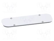 Cable gland plate; aluminium; W: 200mm; L: 400mm; Spacial S3D SCHNEIDER ELECTRIC