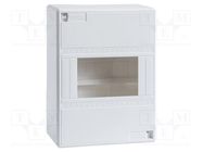 Enclosure: for modular components; IP30; white; No.of mod: 6; IK07 SCHNEIDER ELECTRIC