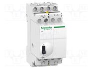 Relay: installation; bistable,impulse; NO x4; Ucoil: 24VAC,12VDC SCHNEIDER ELECTRIC