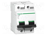 Circuit breaker; 230/400VAC; Inom: 80A; Poles: 2; Charact: C; 10kA SCHNEIDER ELECTRIC