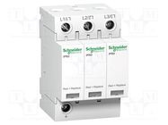 Surge arrester; Type 2; Poles: 3; for DIN rail mounting; -25÷60°C SCHNEIDER ELECTRIC