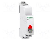 Module: pushbutton switch; 250VAC; 16A; for DIN rail mounting SCHNEIDER ELECTRIC