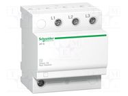 Surge arrester; Type 2; Poles: 3; for DIN rail mounting; -25÷60°C SCHNEIDER ELECTRIC