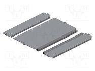 Cable gland plate; galvanised steel; W: 216mm; L: 460mm; Thk: 1.5mm SCHNEIDER ELECTRIC