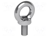 Lifting eye bolt; steel; for enclosures; Thread: M12 SCHNEIDER ELECTRIC