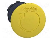 Switch: emergency stop; 22mm; Stabl.pos: 2; yellow; none; IP66 SCHNEIDER ELECTRIC