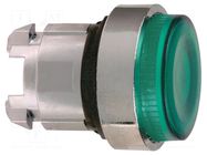Control lamp; 22mm; Kind: prominent; Colour: green; ZBV6; IP66 SCHNEIDER ELECTRIC