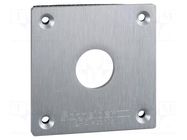 Cover; X: 72mm; Y: 72mm; Z: 5mm; aluminium SCHNEIDER ELECTRIC