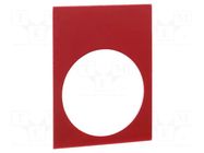 Label; control cassette; 30x40mm SCHNEIDER ELECTRIC