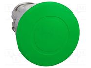 Switch: push-button; 22mm; Stabl.pos: 2; green; none; IP66; mushroom SCHNEIDER ELECTRIC