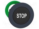 Switch: push-button; 30mm; Stabl.pos: 1; black; none; IP66; -40÷70°C SCHNEIDER ELECTRIC