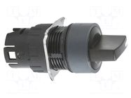 Switch: rotary; 16mm; Stabl.pos: 3; black; none; Harmony XB6; Pos: 1 SCHNEIDER ELECTRIC