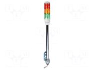 Signalling column; red/orange/green; LED; 24VDC; 24VAC; IP23; 40mm SCHNEIDER ELECTRIC