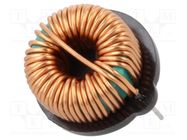 Inductor: wire; THT; 72uH; 2A; 75mΩ; -25÷105°C KEMET