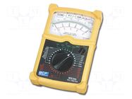 Analogue multimeter; analogue; VDC accuracy: ±1.5%; 170x165x55mm MCP