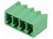 Pluggable terminal block; 3.5mm; ways: 4; straight; socket; male AMPHENOL ANYTEK