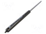 Gas spring; Thread: M8; L: 455mm; Øout: 27mm; Piston diam: 14mm PNEUMAT