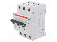 Circuit breaker; 230/400VAC; Inom: 40A; Poles: 3; Charact: K; 6kA ABB
