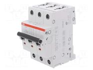 Circuit breaker; 230/400VAC; Inom: 40A; Poles: 3; Charact: K; 6kA ABB