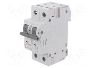 Circuit breaker; 230/400VAC; Inom: 40A; Poles: 2; Charact: C; 6kA ETI POLAM