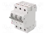 Circuit breaker; 230/400VAC; Inom: 1A; Poles: 3; Charact: D; 6kA ETI POLAM