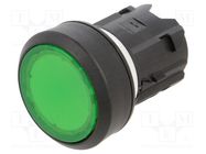 Switch: push-button; 22mm; Stabl.pos: 1; green; IP66,IP67,IP69K EAO
